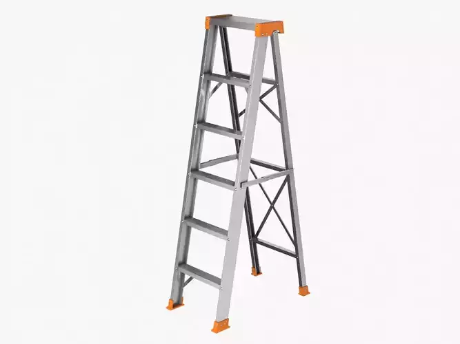 Ladder Low-poly 3D model
