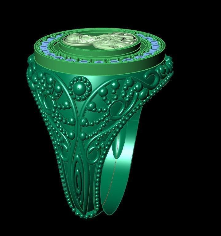 Ring od270 3D print model_10