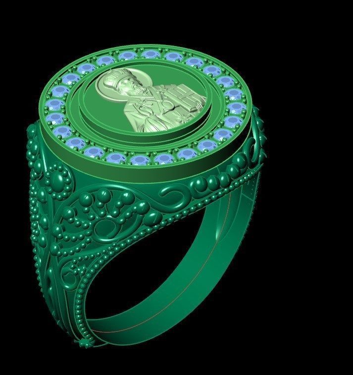 Ring od270 3D print model_6