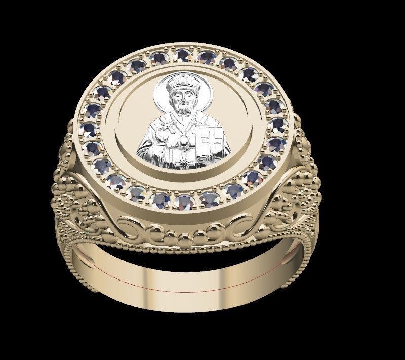 Ring od270 3D print model_13