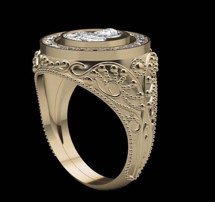 Ring od270 3D print model_14