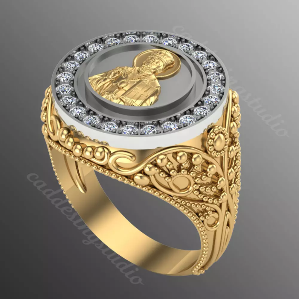 Ring od270 3D print model_0