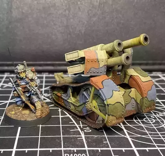 Renault Pattern Thump Gun 3D print model