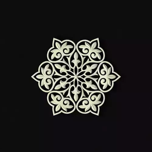 rosette snowflake