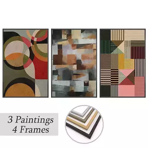 Wall Art Set 3659