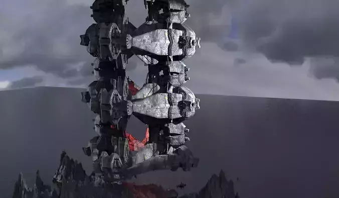 Emperor Flag Ocean base 3