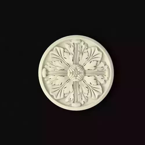 rosette decorative medallion