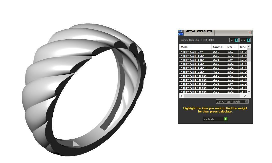 Tapered ring 3D print model_3