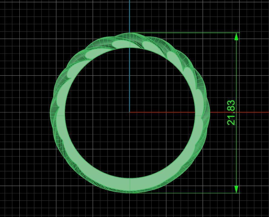 Tapered ring 3D print model_4