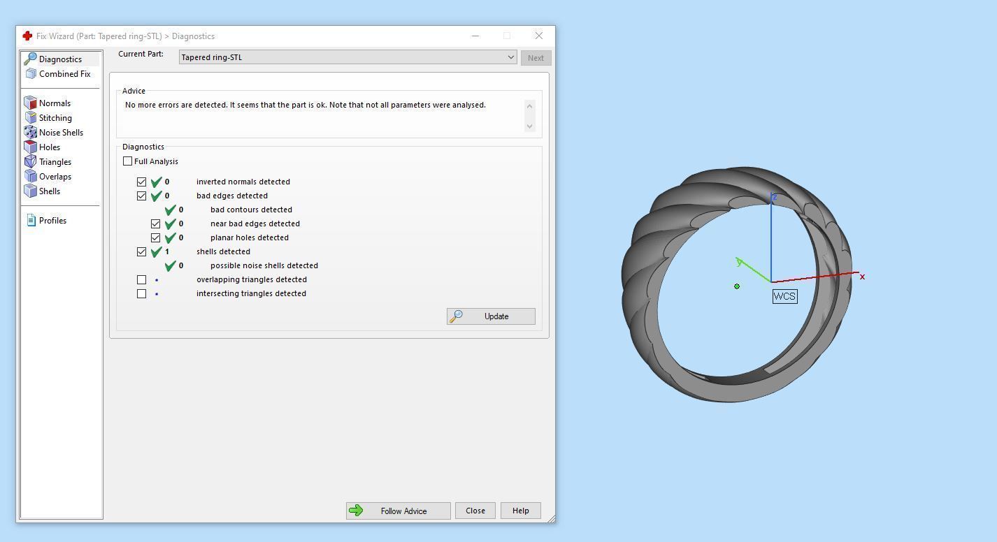 Tapered ring 3D print model_2