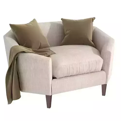 Baker Mc Guire Diamond lounge chair