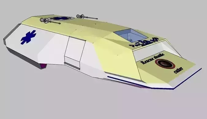 SQ273 Pegasus-R - Space rescue shuttle class