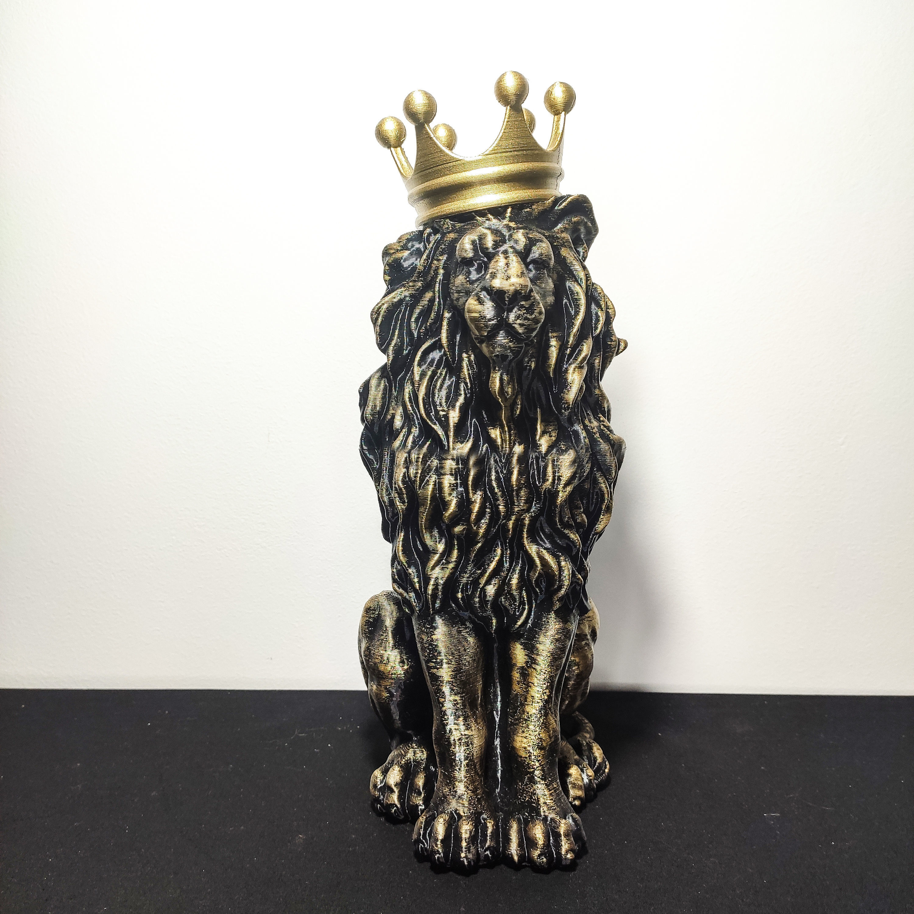 Lion the king of all animals decoration 3D print model_10