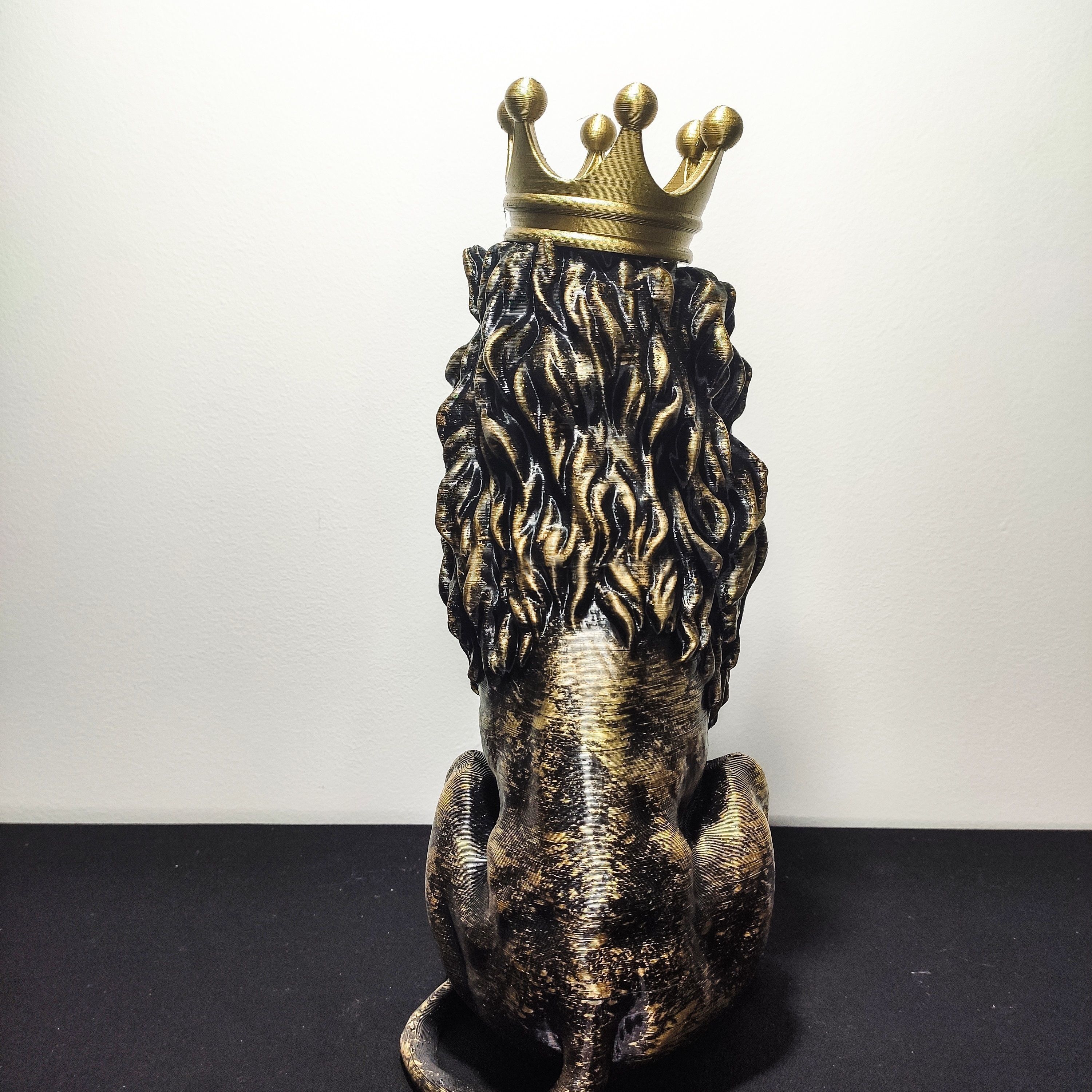 Lion the king of all animals decoration 3D print model_11