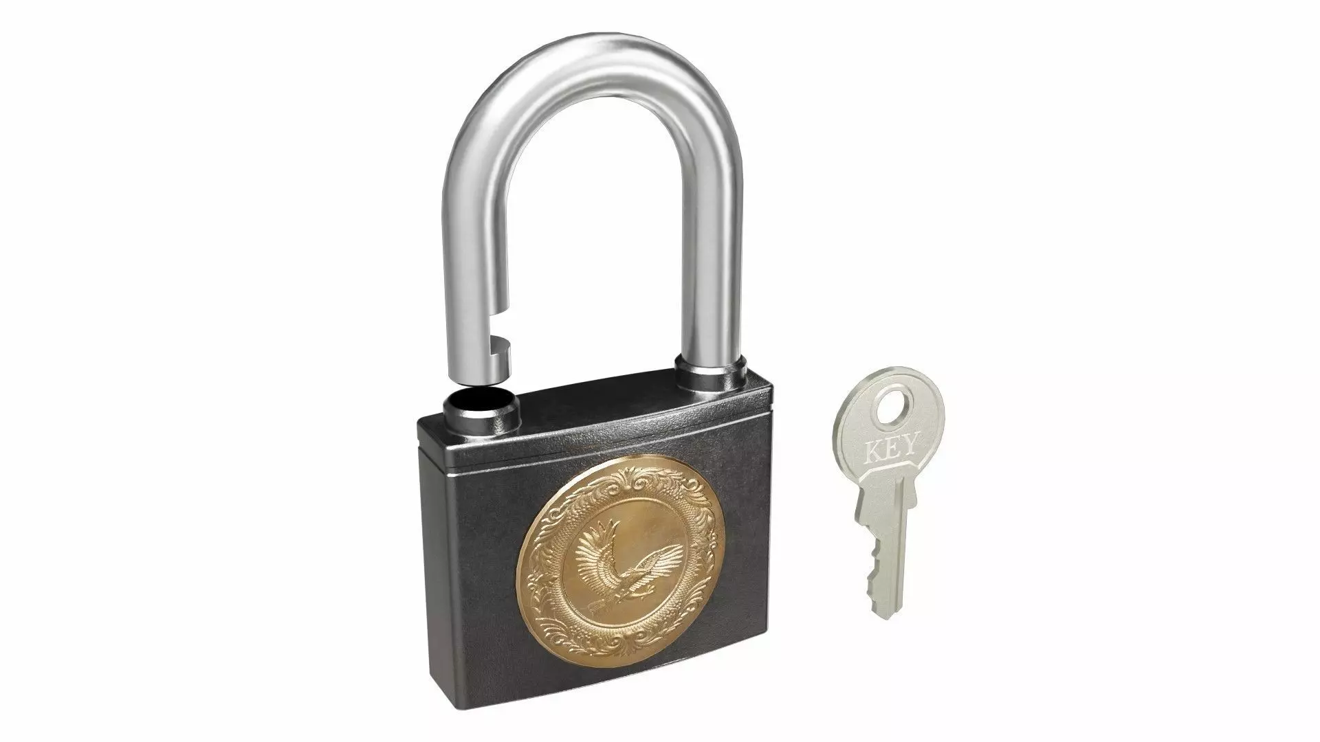 Padlock 3D model