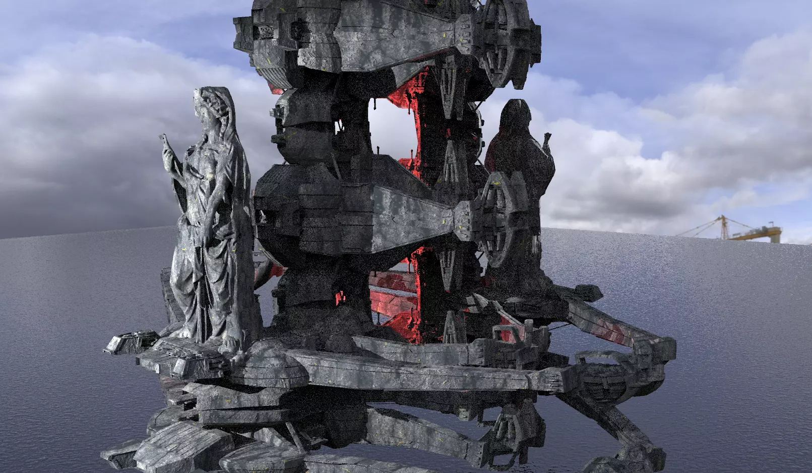 Dark Lord Ocean Towers 3D model