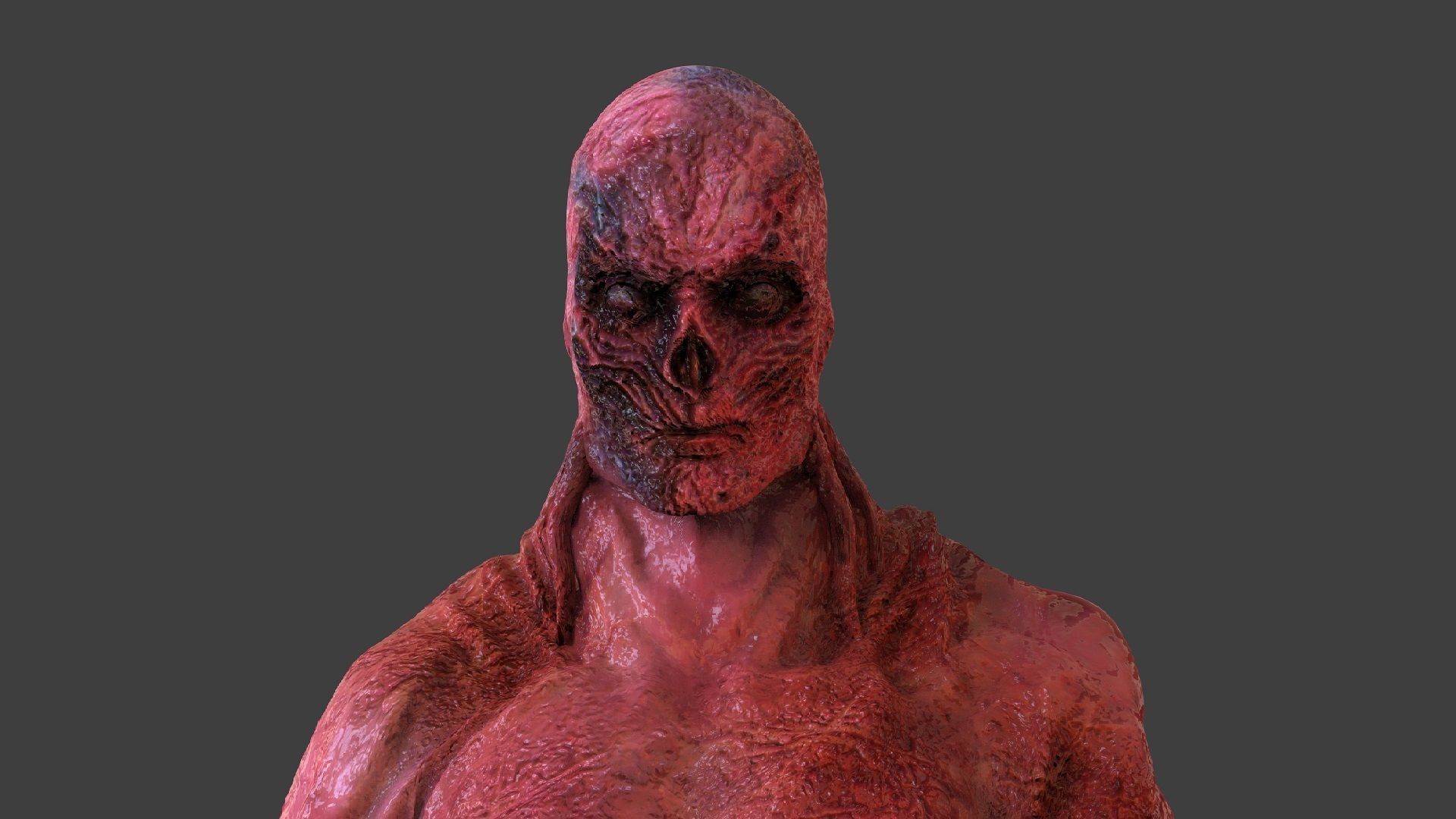 Vecna zombie Low-poly 3D model_6