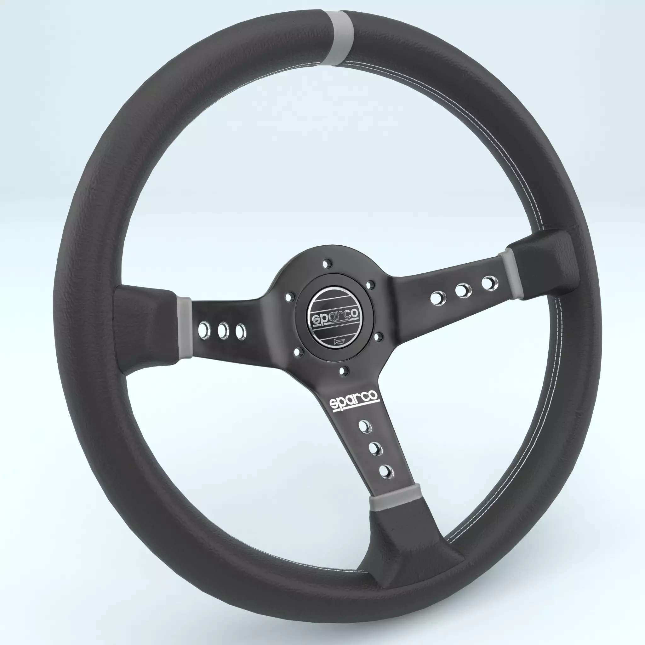 Steering Wheel Sparco L777 3D model_0