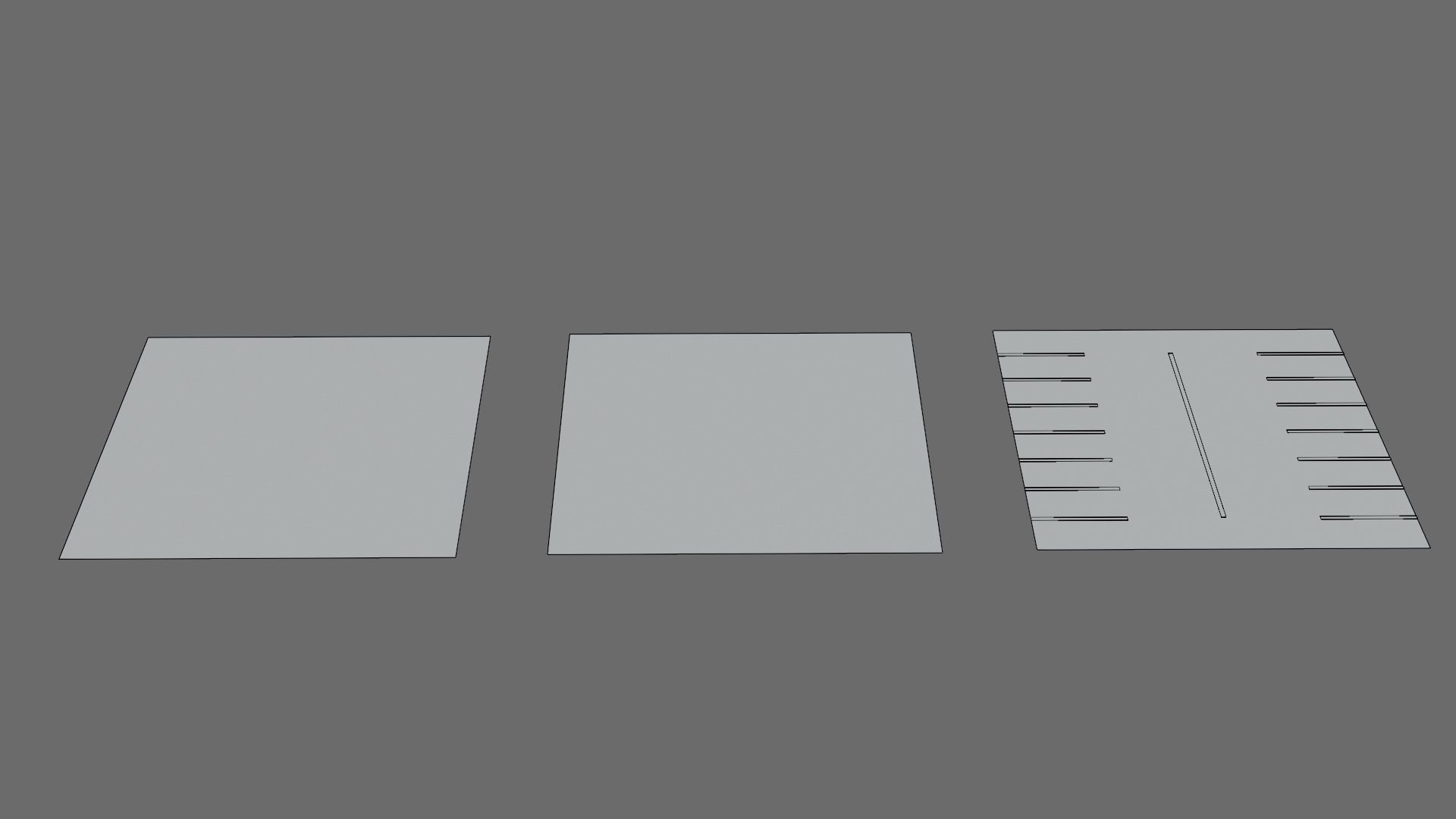 Cartoon airport Low-poly 3D model_44