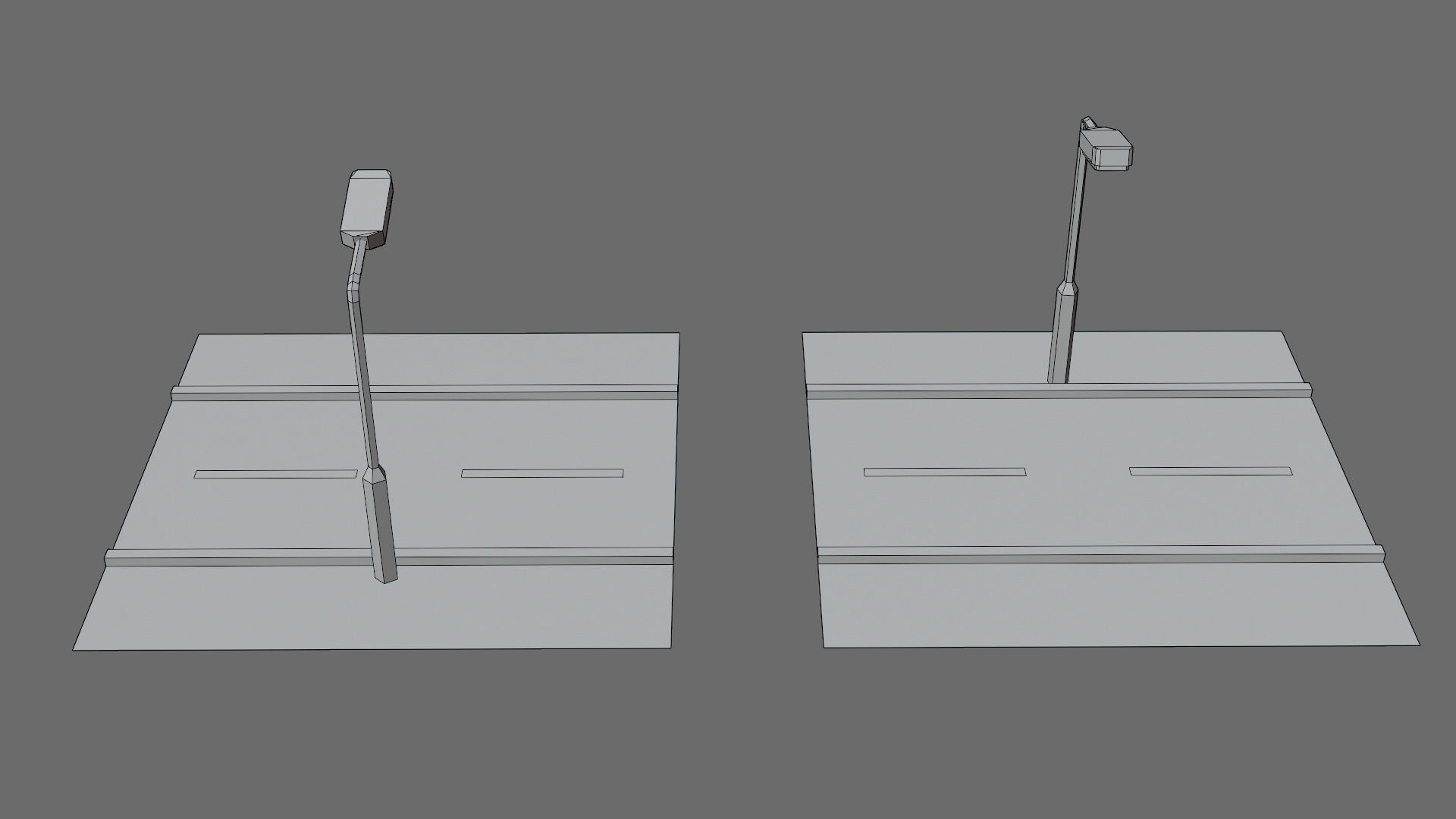 Cartoon airport Low-poly 3D model_48