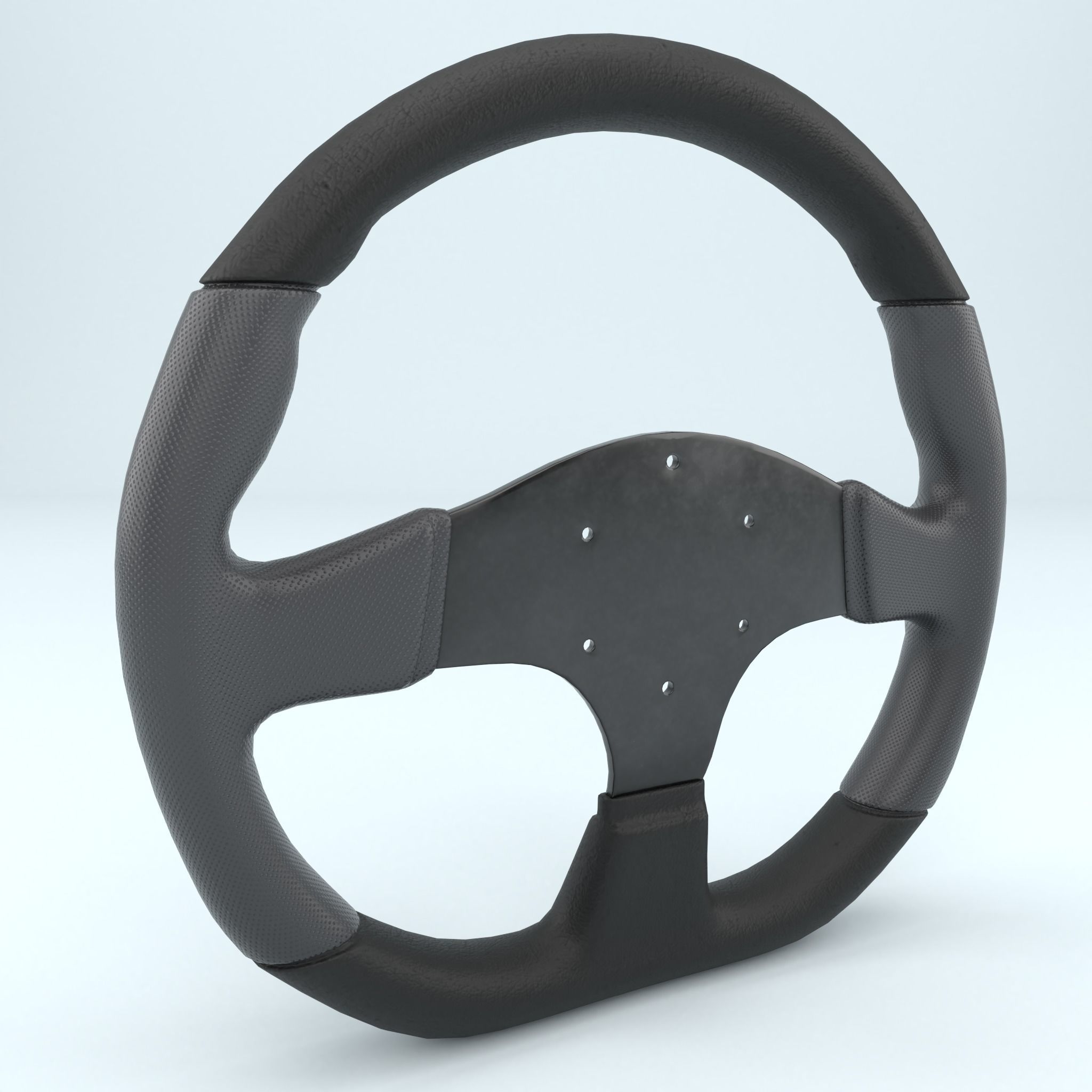 Steering Wheel Sparco L999 3D model_2