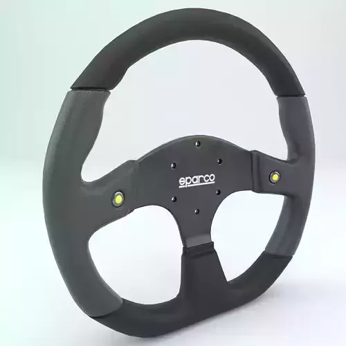 Steering Wheel Sparco L999 3D model