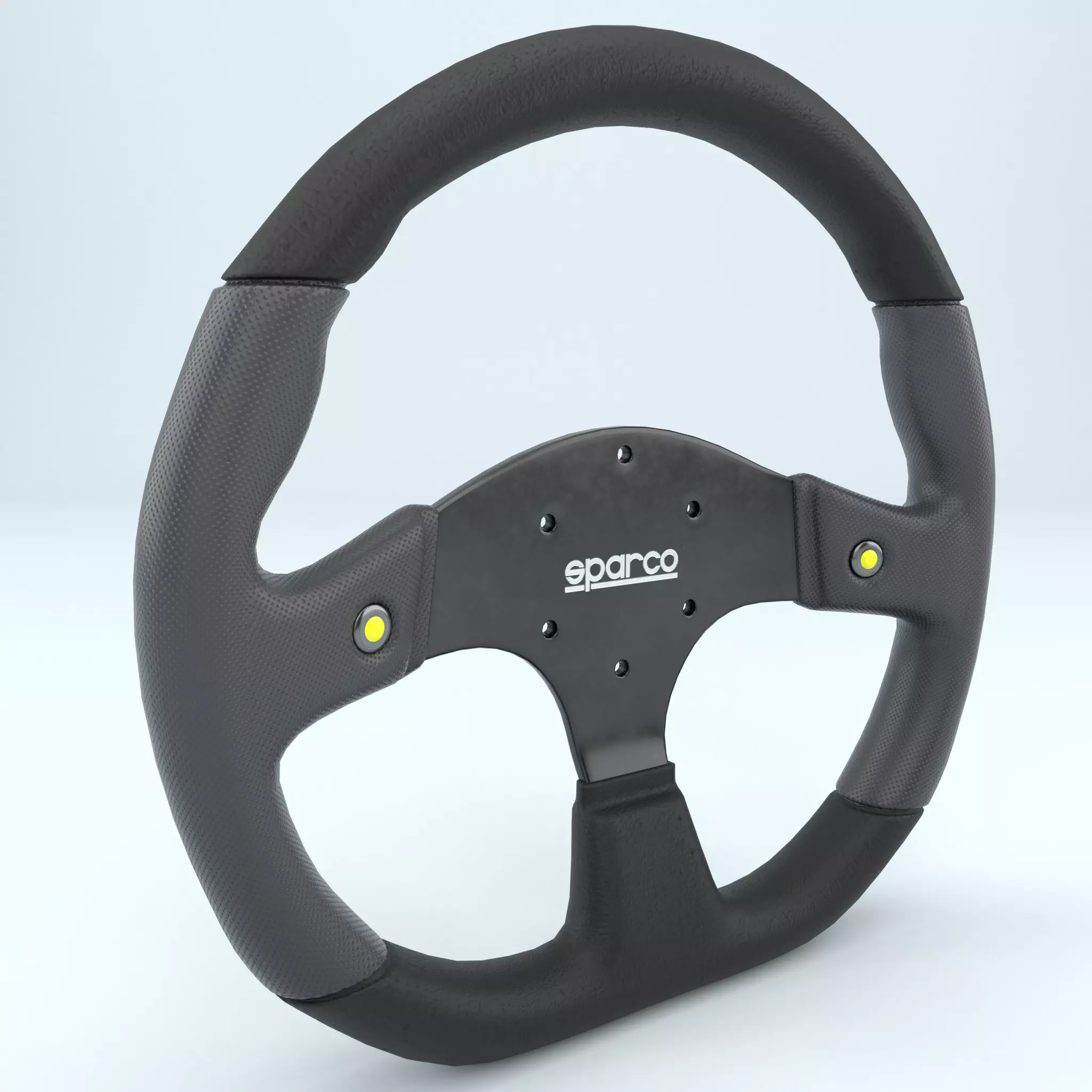 Steering Wheel Sparco L999 3D model_0