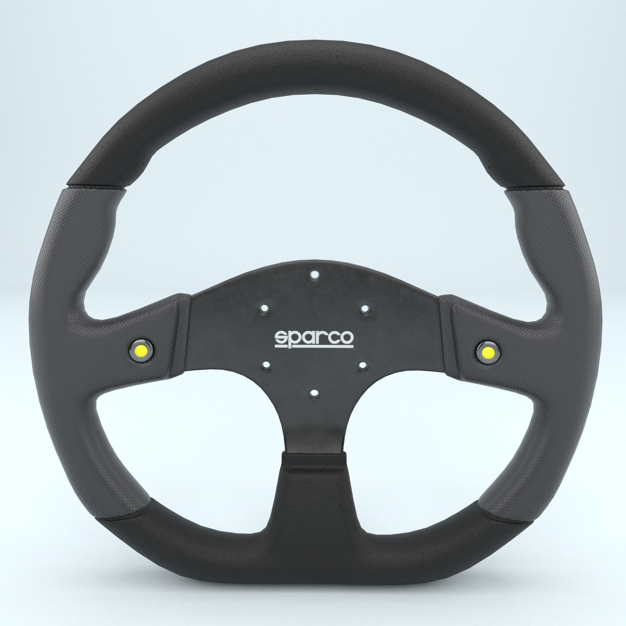 Steering Wheel Sparco L999 3D model_1