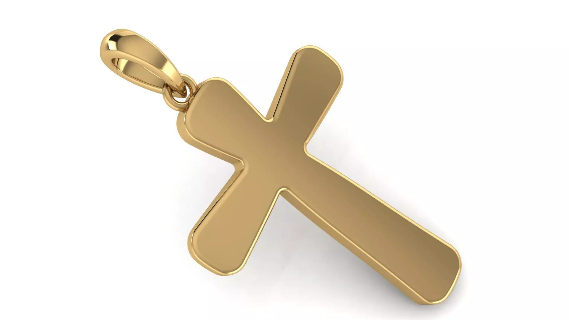 CROSS PENDANT CR94 3D print model_0