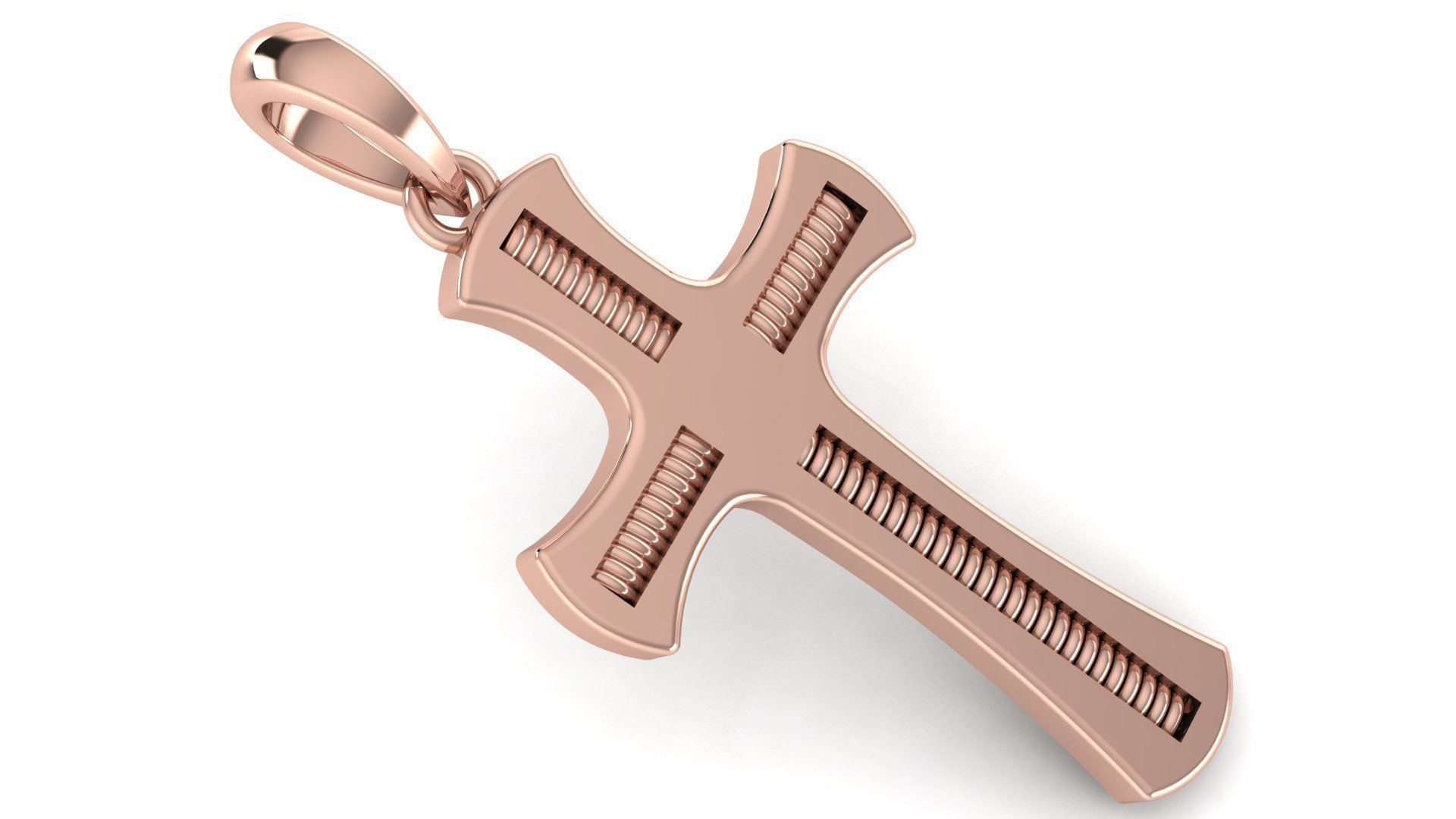 CROSS PENDANT CR97 3D print model_2