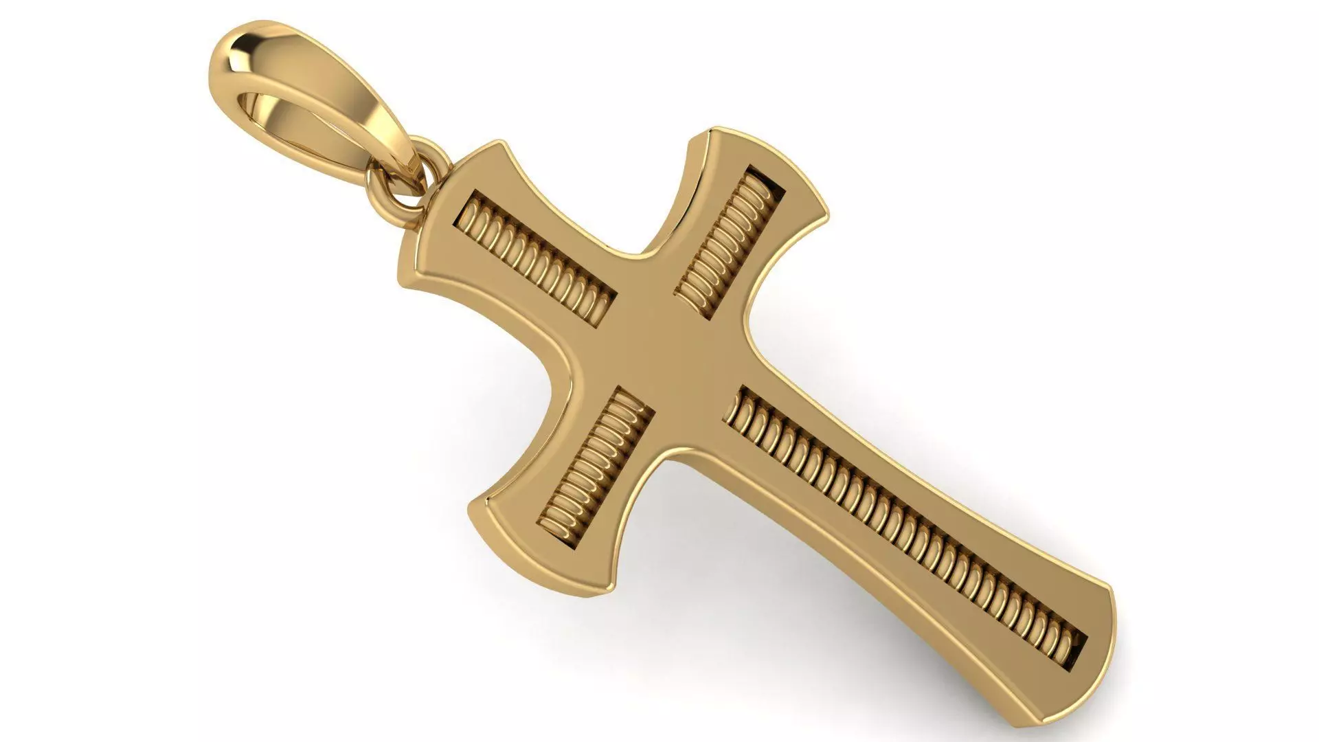 CROSS PENDANT CR97 3D print model_0
