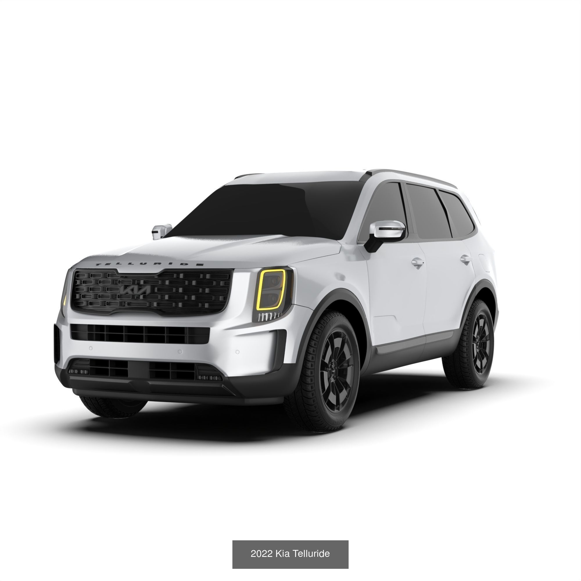 Kia Telluride 3D Model Collection_2