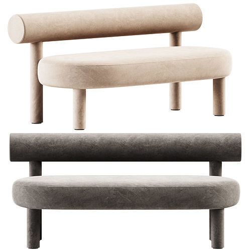 Sofa Gropius CS1 by Noom 3D model