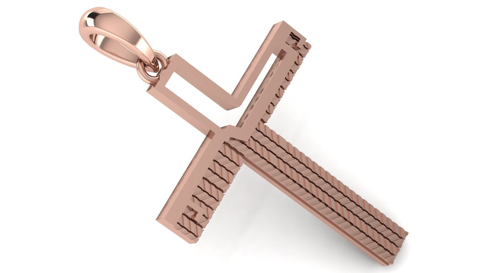 CROSS PENDANT CR99 3D print model_2