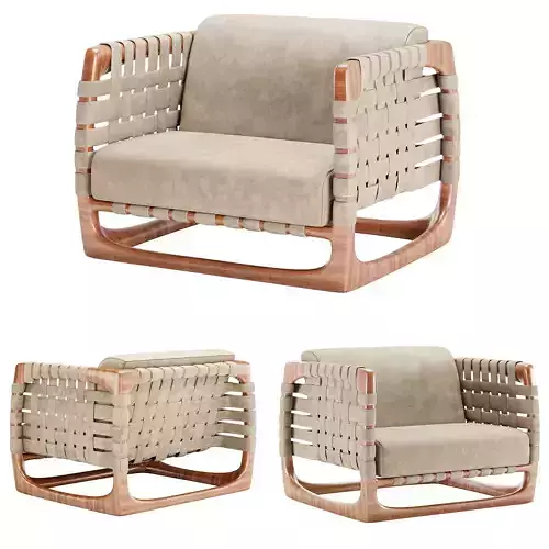 BUNGALOW Armchair By Riva 1920