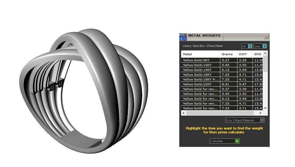 Crossover ring 3D print model_9