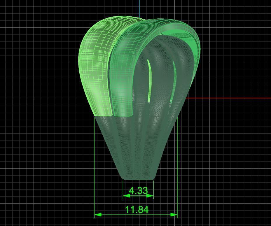 Crossover ring 3D print model_8