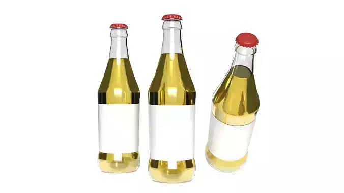 Standart beer bottle