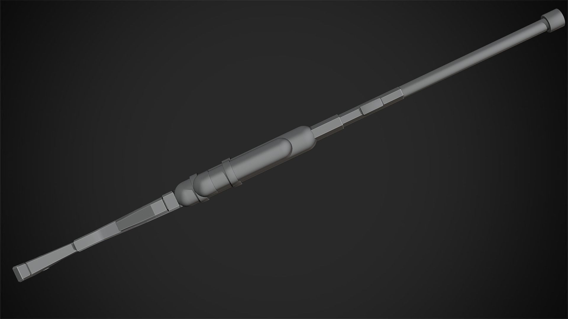 Caitlyn Pool Party Skin Shotgun for Cosplay 3D print model_18