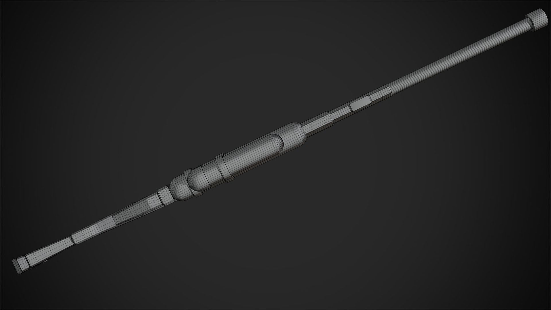 Caitlyn Pool Party Skin Shotgun for Cosplay 3D print model_19