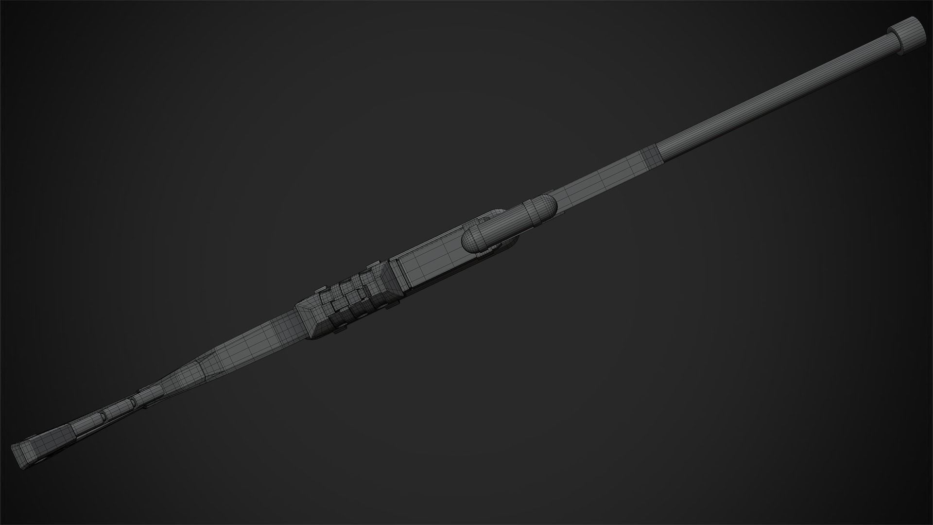 Caitlyn Pool Party Skin Shotgun for Cosplay 3D print model_17