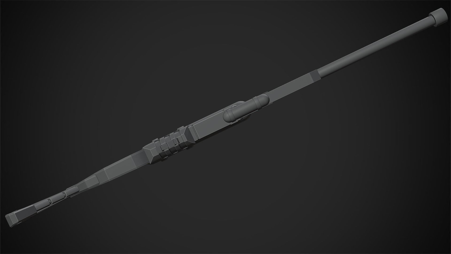 Caitlyn Pool Party Skin Shotgun for Cosplay 3D print model_16