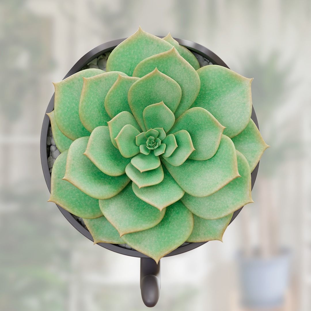 KITTEN POT - PLANTER - PLANT FOR 3D PRINT 3D print model_6