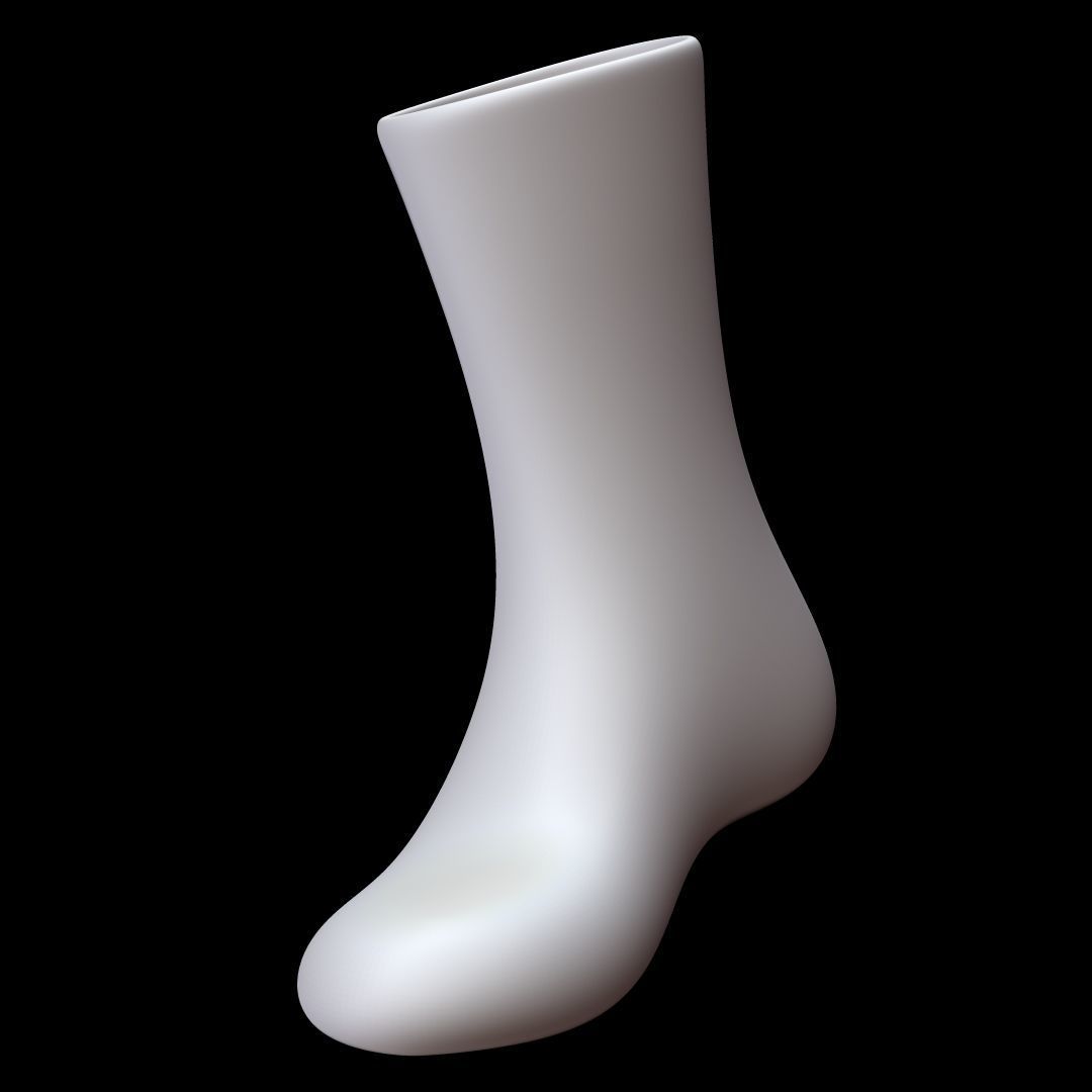 Long Sock 3D model_5