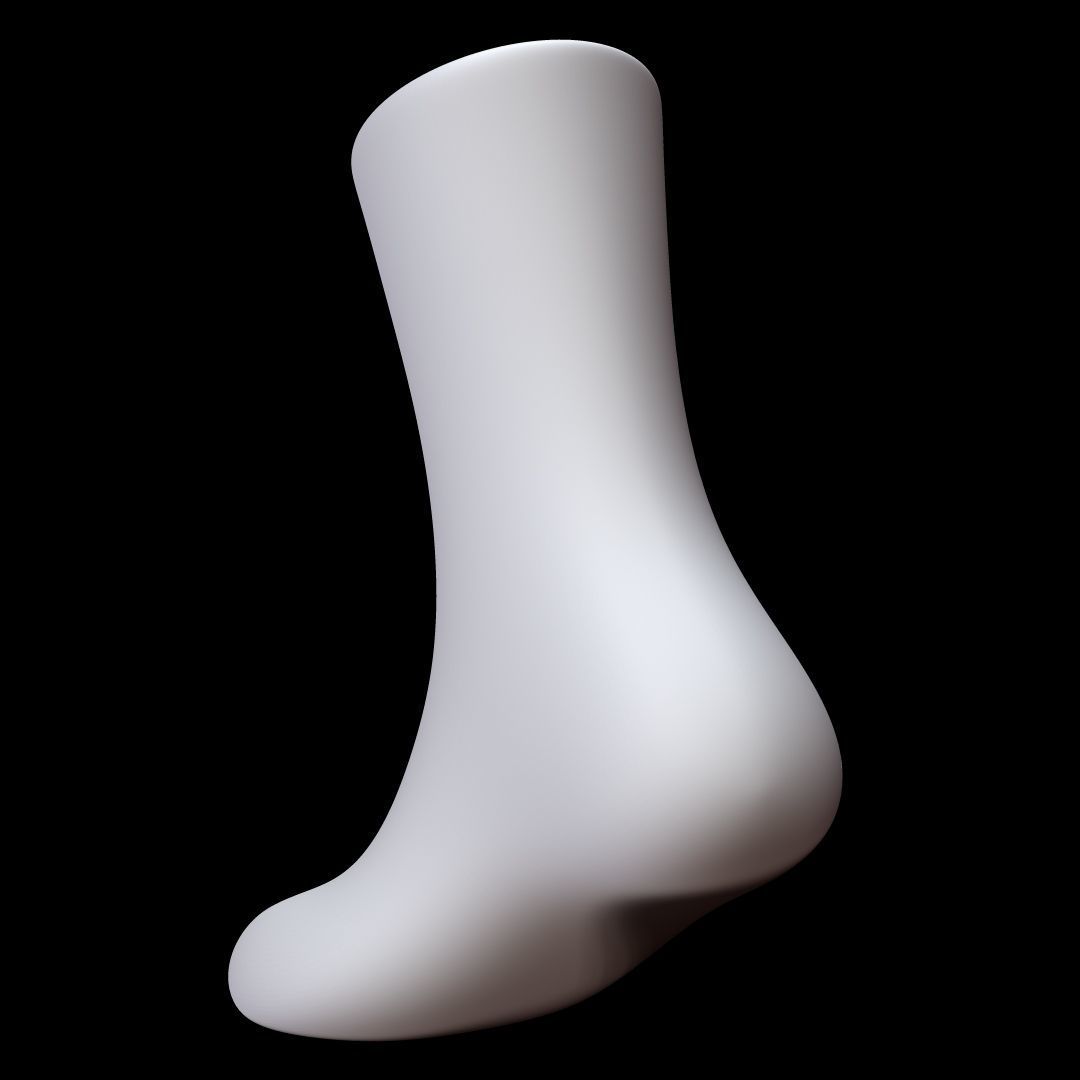 Long Sock 3D model_3