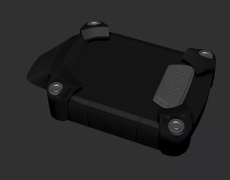 The Batman Communicator Watch 3D print model