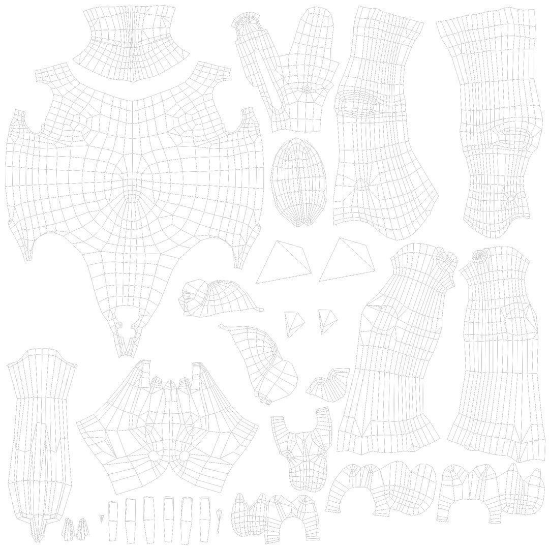 Camel 3D Model with Walk Animation - Game-Ready Low-poly 3D model_6