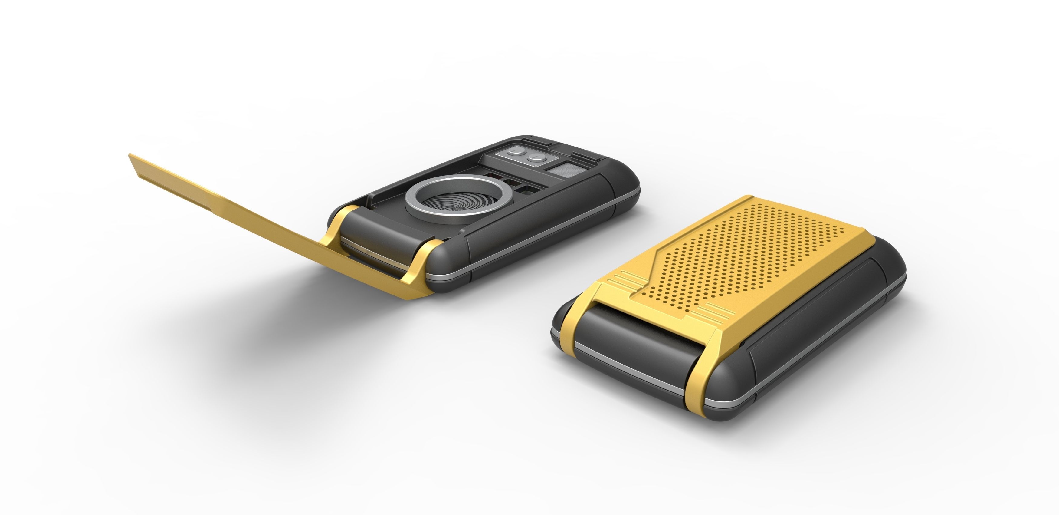 Communicator from Star Trek Strange New Worlds TV series 3D print model_5