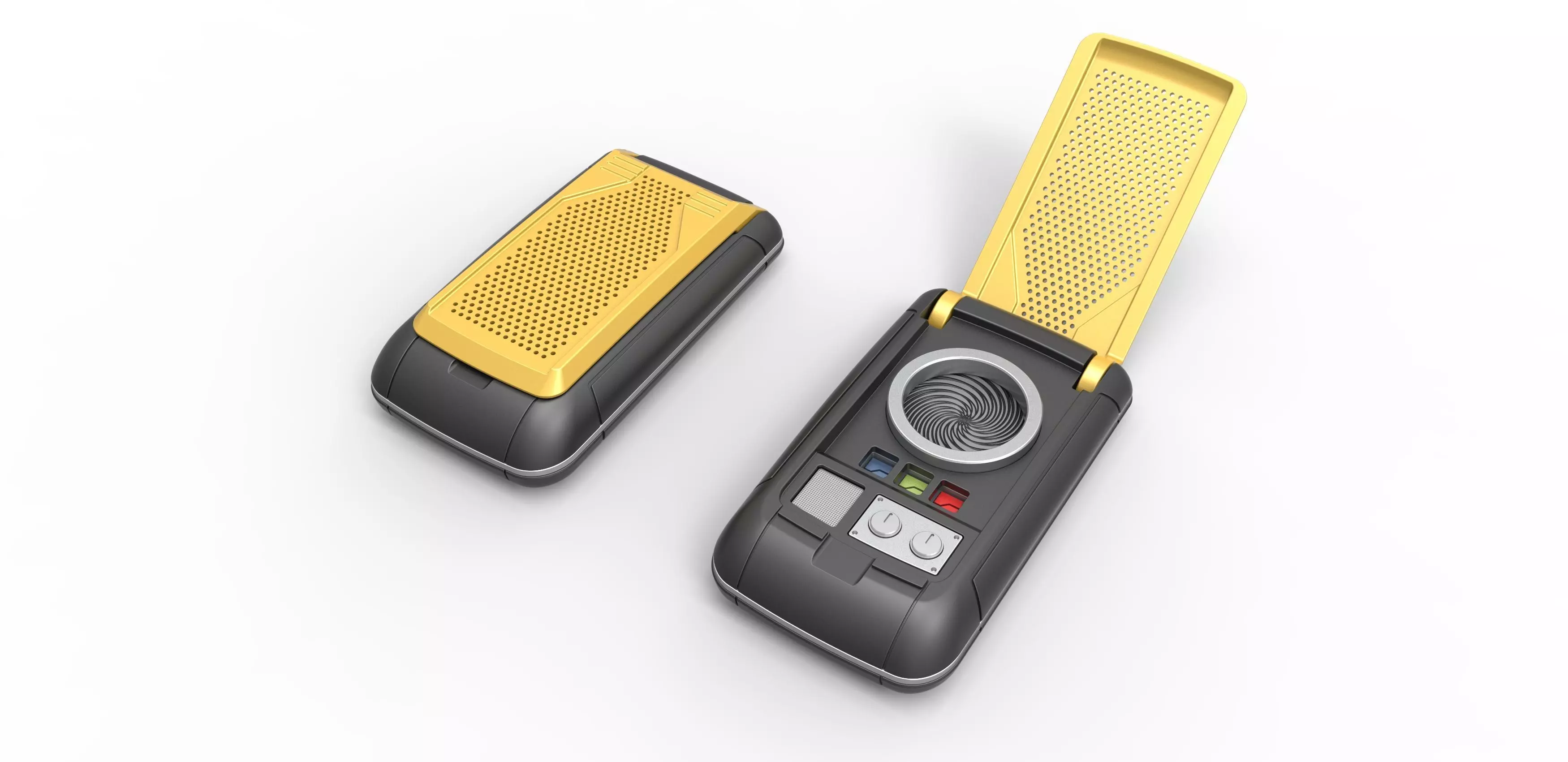 Communicator from Star Trek Strange New Worlds TV series 3D print model_0