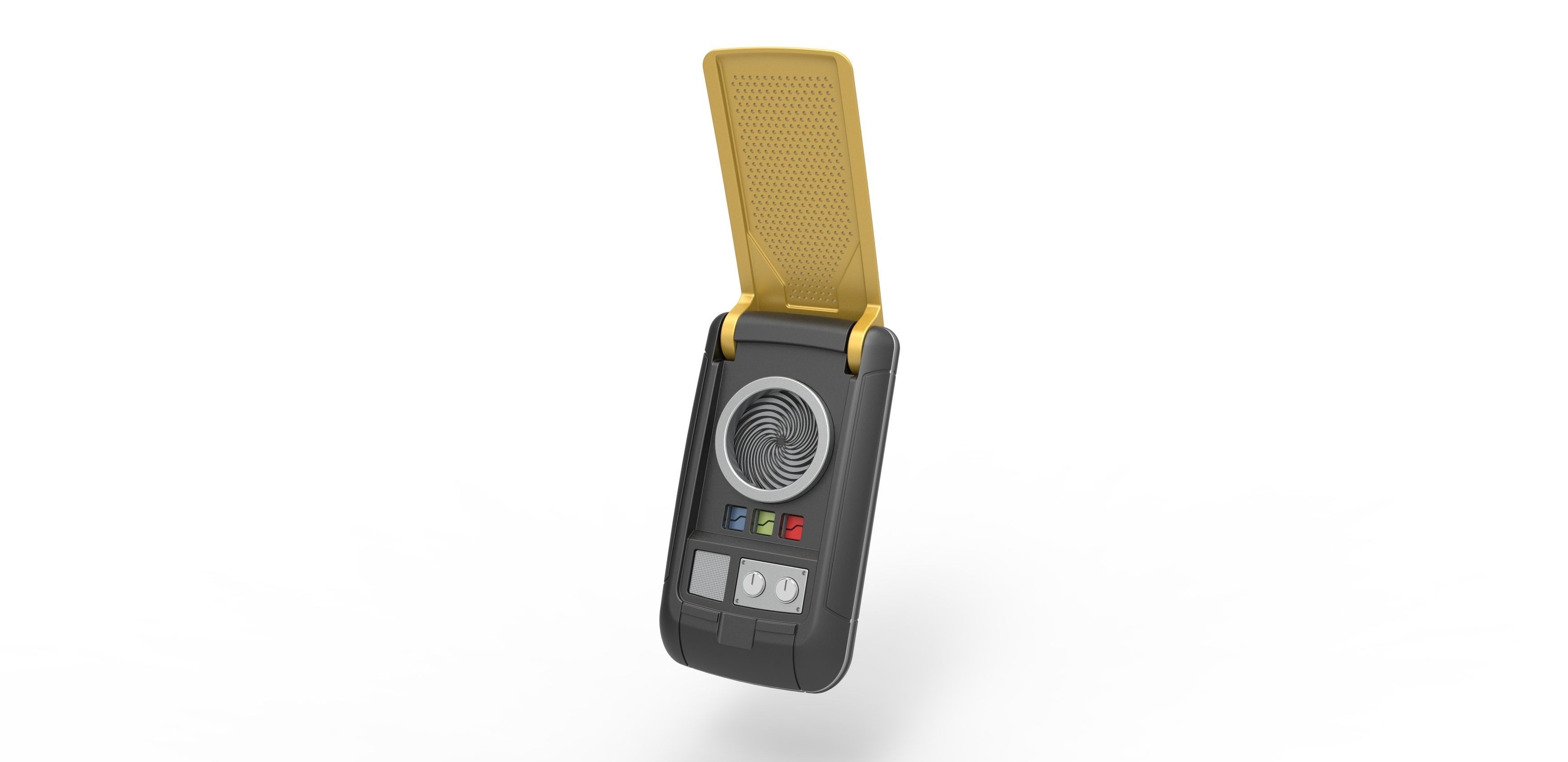 Communicator from Star Trek Strange New Worlds TV series 3D print model_12